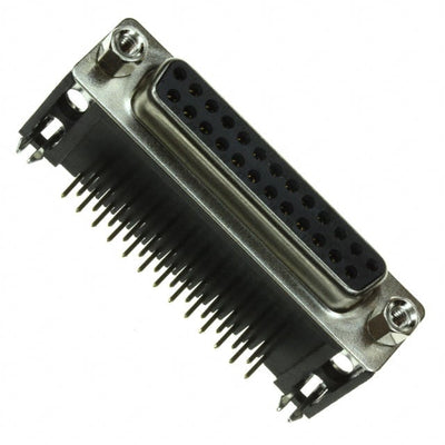 183-025-213R541 by NorComp Inc. - CONNECTOR D-SUB RCPT 25POS R/A SLDR