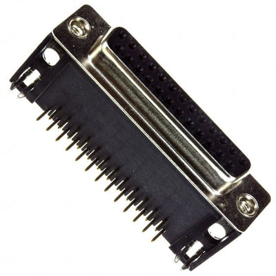 183-025-213R571 by NorComp Inc. - CONNECTOR D-SUB RCPT 25POS R/A SLDR