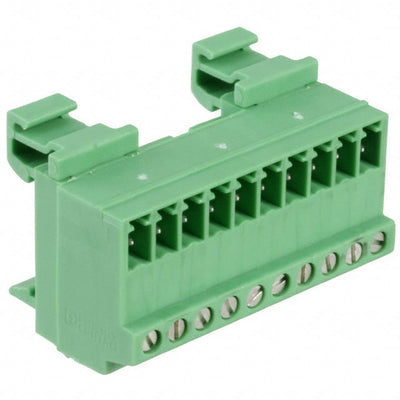 1832811 by Phoenix Contact - TERM BLK PLUG 10POS 27.8MM GREEN