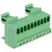1832811 by Phoenix Contact - TERM BLK PLUG 10POS 27.8MM GREEN