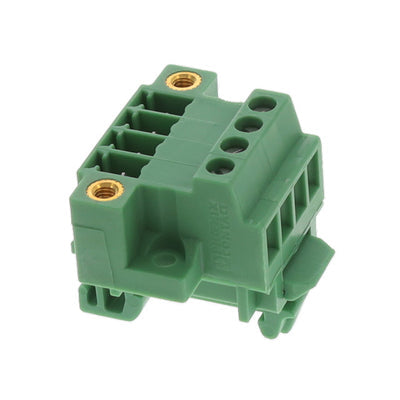 1832895 by Phoenix Contact - TERM BLK PLUG 4POS 27.8MM GREEN