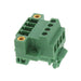 1832895 by Phoenix Contact - TERM BLK PLUG 4POS 27.8MM GREEN