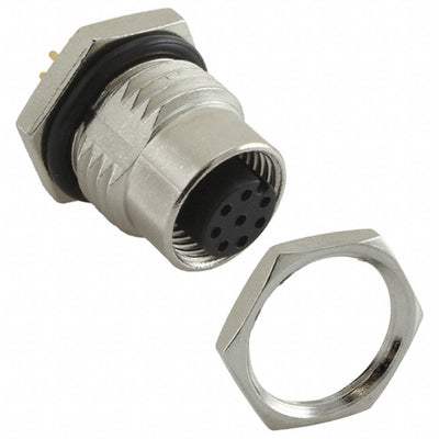 1838892-4 by TE Connectivity AMP Connectors - CONNECTOR RECPT FMALE 8POS GOLD SOLDER