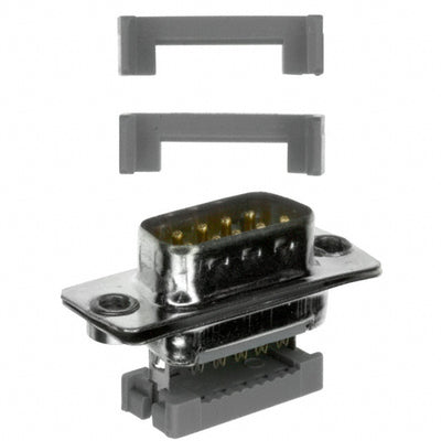 184-009-192-011 by NorComp Inc. - CONNECTOR D-SUB PLUG 9POS PNL MNT IDC