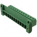 1840654 by Phoenix Contact - TERM BLK HEADER 12POS GREEN