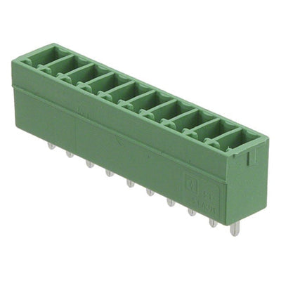 1843680 by Phoenix Contact - TERM BLOCK HDR 10POS VERT 3.5MM
