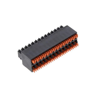 1844691 by Phoenix Contact - TERM BLOCK PLUG 28POS STR 2.54MM