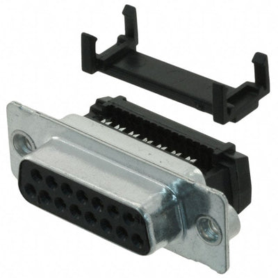 184A015-292L011 by NorComp Inc. - CONNECTOR D-SUB RCPT 15P PNL MNT IDC