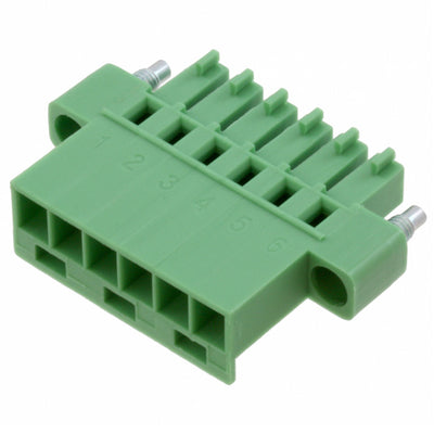 1852406 by Phoenix Contact - TERM BLOCK PLUG 6POS STR 3.81MM