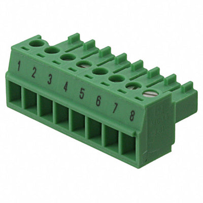 1859807 by Phoenix Contact - TERM BLOCK PLUG 8POS STR 3.81MM