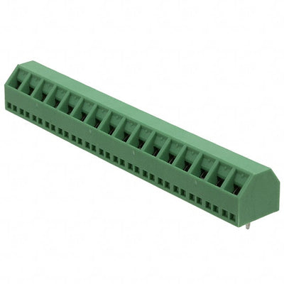 1869350 by Phoenix Contact - TERM BLK 16POS 55DEG 5.08MM PCB