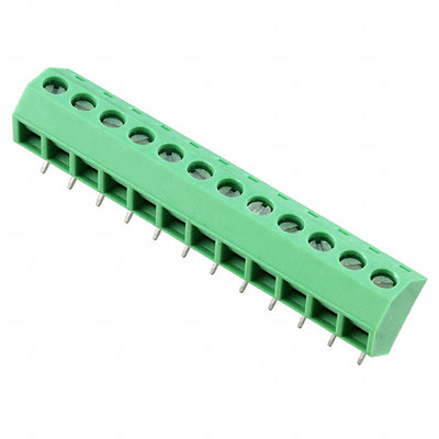 1877588 by Phoenix Contact - TERM BLK 12POS 55DEG 5.08MM PCB