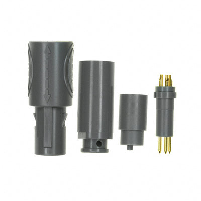 1877849-3 by TE Connectivity AMP Connectors - CONNECTOR PLUG MALE 5P GOLD SLDR CUP