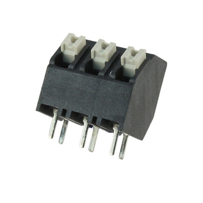 1884370000 by WeidmÃ¼ller - TERM BLOCK 3POS 45DEG 5MM PCB