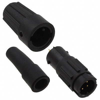 18882-4PG-522 by Conxall/Switchcraft - CONNECTOR RECPT MALE 4P GOLD SLDR CUP