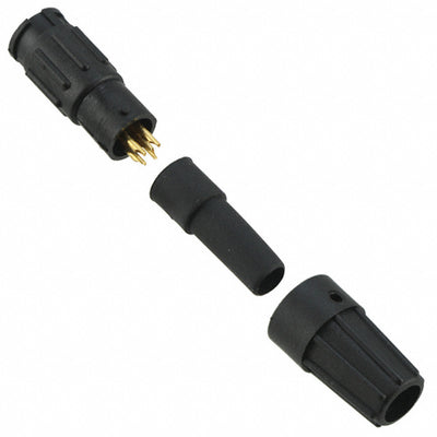 18882-4SG-522 by Conxall/Switchcraft - CONNECTOR RECPT FMALE 4P GOLD SLDR CUP