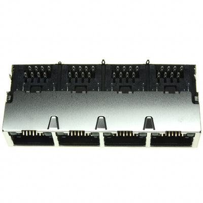 1888251-4 by TE Connectivity AMP Connectors - CONNECTOR MOD JACK 8P8C R/A SHIELDED
