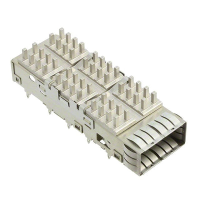 1888631-2 by TE Connectivity AMP Connectors - CONNECTOR QSFP+ CAGE W/HSINK PRESS RA