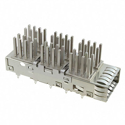 1888631-3 by TE Connectivity AMP Connectors - CONNECTOR QSFP+ CAGE W/HSINK PRESS RA