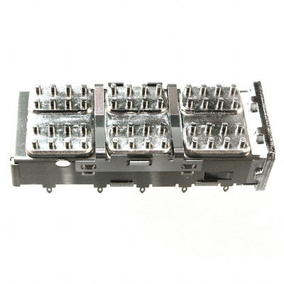 1888968-1 by TE Connectivity AMP Connectors - CONNECTOR QSFP+ CAGE W/HSINK PRESS RA