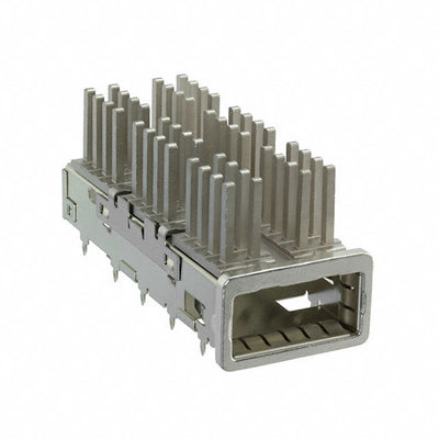 1888968-3 by TE Connectivity AMP Connectors - CONNECTOR QSFP+ CAGE W/HSINK PRESS RA