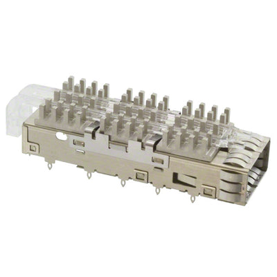 1888971-1 by TE Connectivity AMP Connectors - CONNECTOR QSFP+ CAGE W/HSINK PRESS RA