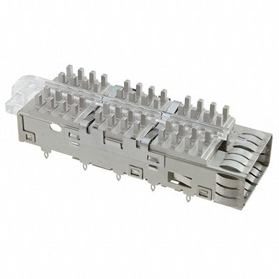 1888972-1 by TE Connectivity AMP Connectors - CONNECTOR QSFP+ CAGE W/HSINK PRESS RA