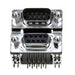 189-009-413R571 by NorComp Inc. - CONNECTOR D-SUB PLUG/RCPT 9P R/A SLDR