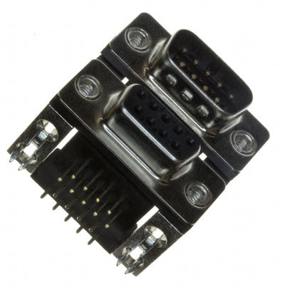 189-009-413R691 by NorComp Inc. - CONNECTOR D-SUB PLUG/RCPT 9P R/A SLDR
