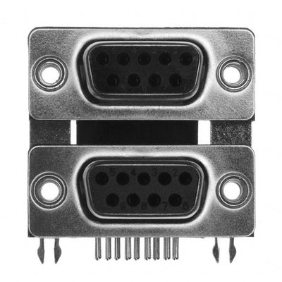 189-009-513R691 by NorComp Inc. - CONNECTOR D-SUB RCPT 9POS R/A SLDR
