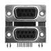 189-009-513R691 by NorComp Inc. - CONNECTOR D-SUB RCPT 9POS R/A SLDR