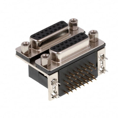 189-015-513R571 by NorComp Inc. - CONNECTOR D-SUB RCPT 15POS R/A SLDR