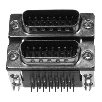 189-015-613R691 by NorComp Inc. - CONNECTOR D-SUB PLUG 15POS R/A SLDR