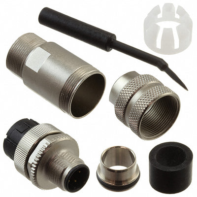 1892120001 by Weidmuller - CONNECTOR RECPT MALE 4POS GOLD PUSH IN