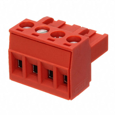 1898826 by Phoenix Contact - TERM BLOCK PLUG 4POS STR 5MM