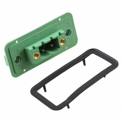 1898981 by Phoenix Contact - TERM BLK HEADER 2POS GREEN