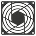 09080-G by Qualtek - FAN GUARD 80MM PLASTIC