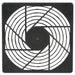 QSG-119-02 by Qualtek - FAN GUARD 119MM PLASTIC