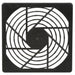 QSG-92-02 by Qualtek - FAN GUARD 92MM PLASTIC