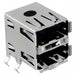 1903815-1 by TE Connectivity AMP Connectors - CONNECTOR RECPT USB2.0 TYPEA STACK R/A