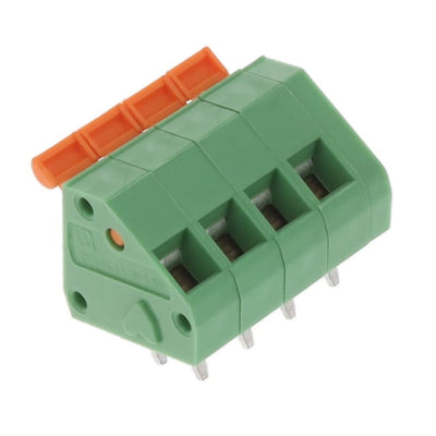 1906268 by Phoenix Contact - TERM BLOCK 4POS 45DEG 5.08MM PCB