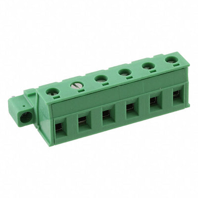 1908127 by Phoenix Contact - TERM BLOCK PLUG 6POS STR 7.62MM
