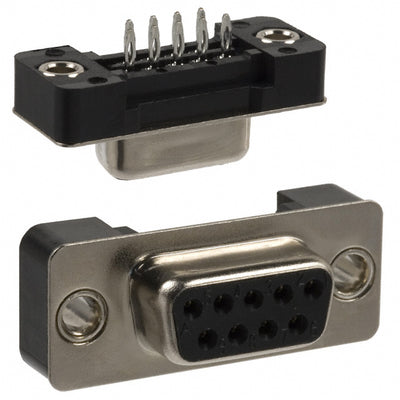 191-009-223R001 by NorComp Inc. - CONNECTOR D-SUB RCPT 9POS PNL MNT