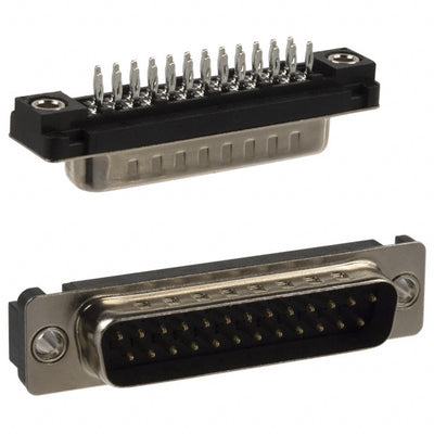 191-025-123R001 by NorComp Inc. - CONNECTOR D-SUB PLUG 25POS PNL MNT