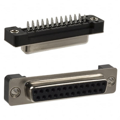 191-025-223R001 by NorComp Inc. - CONNECTOR D-SUB RCPT 25POS PNL MNT