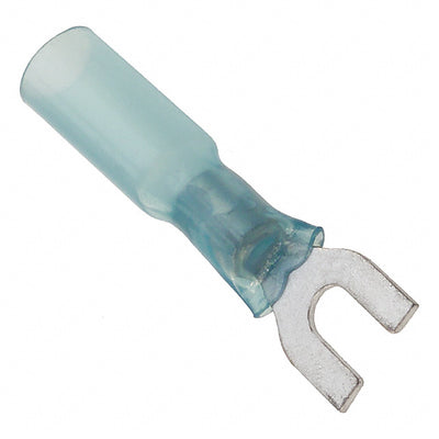 191640028 by Molex - CONNECTOR SPADE TERM 14-16AWG #6 BLU