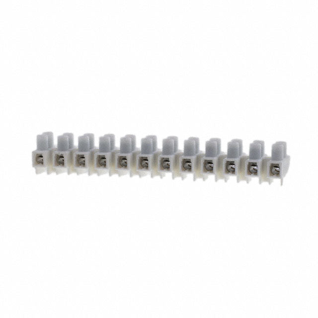 HE6HWPR/12 by Altech Corporation - CONNECTOR TERM STRIP 12 POLES 12MM