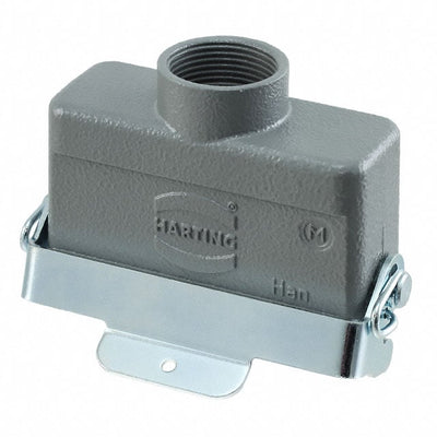 19200161751ML by HARTING - CONNECTOR HOOD CPLNG BOTTOM SZ16A M25