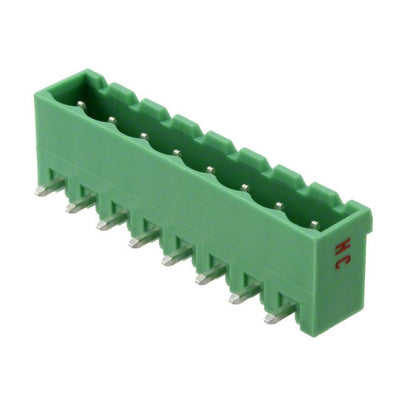 1923814 by Phoenix Contact - TERM BLOCK HDR 8POS 90DEG 5MM