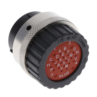 192900-0014 by ITT Cannon, LLC - CONNECTOR PLG HSG MALE 24POS INLINE